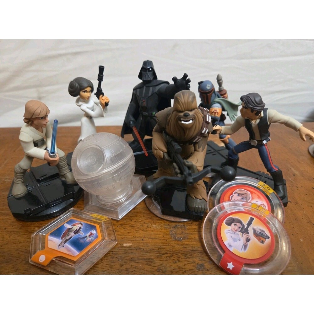 Disney Infinity 3.0 Rise Against The Empire Playset-7 Figures Complete Set